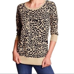 Banana Republic Leopard Sweater